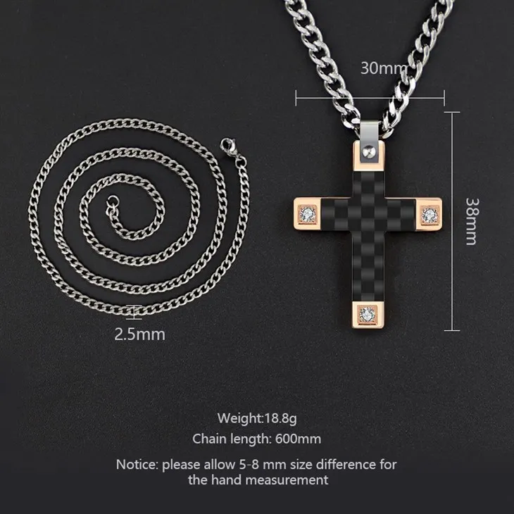 carbon fiber cross pendant 04 carbon fiber cross pendant 04