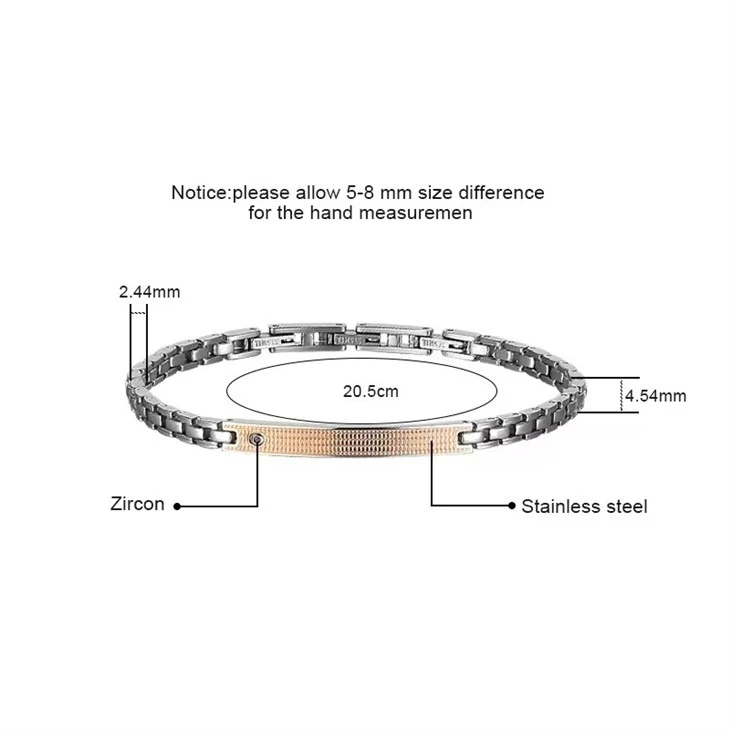 Stainless Steel Sparkly Rhinestone Bracelets